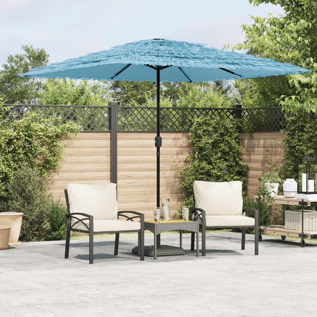 Garden Parasol With Steel Pole