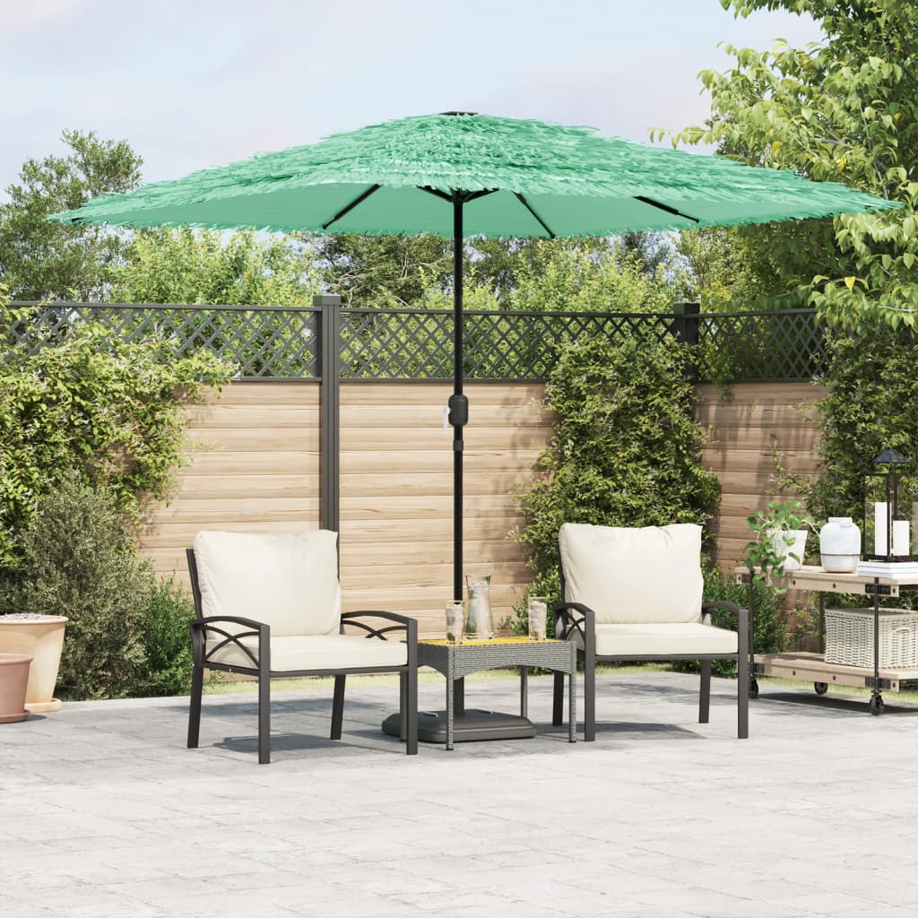 Garden Parasol With Steel Pole