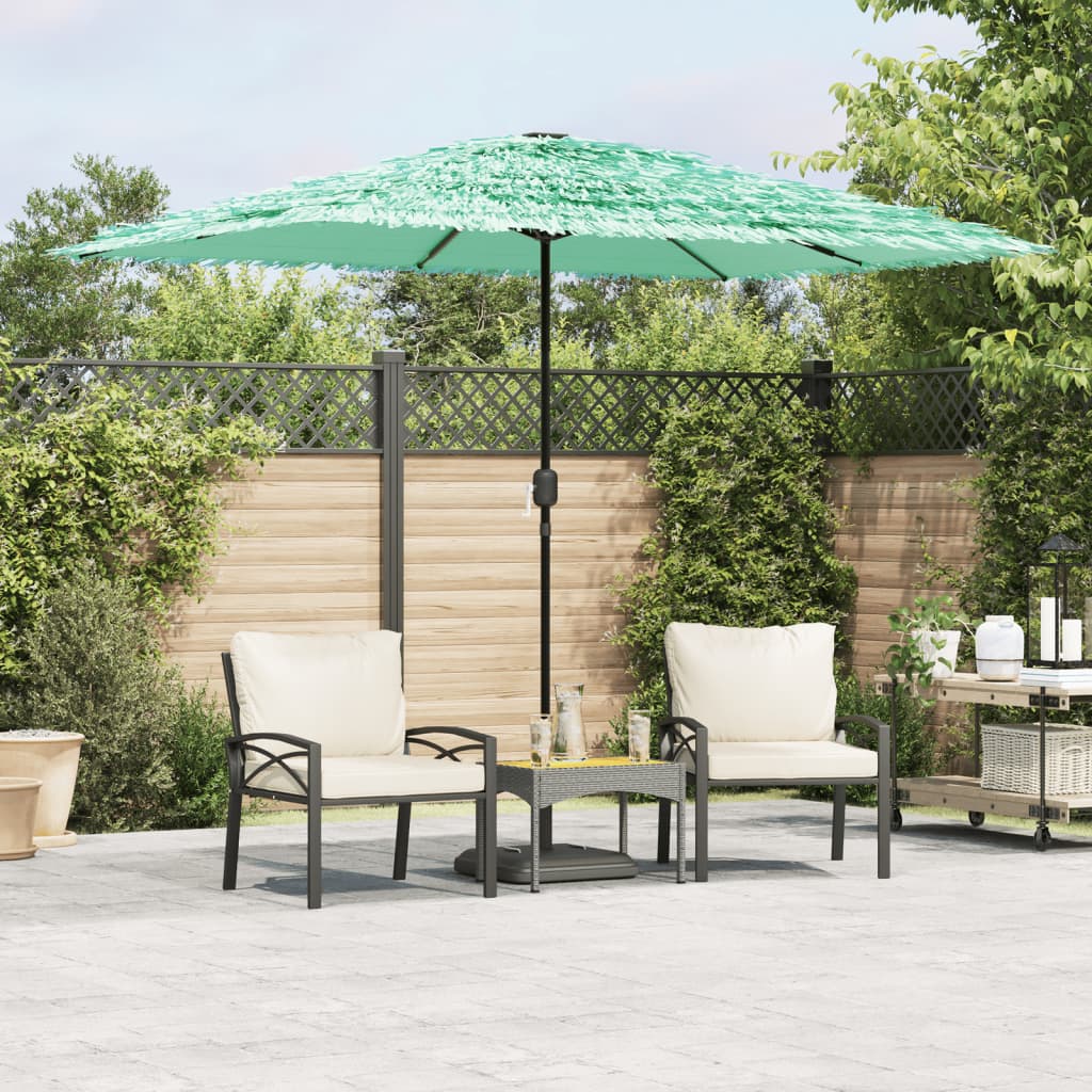 Garden Parasol With Steel Pole