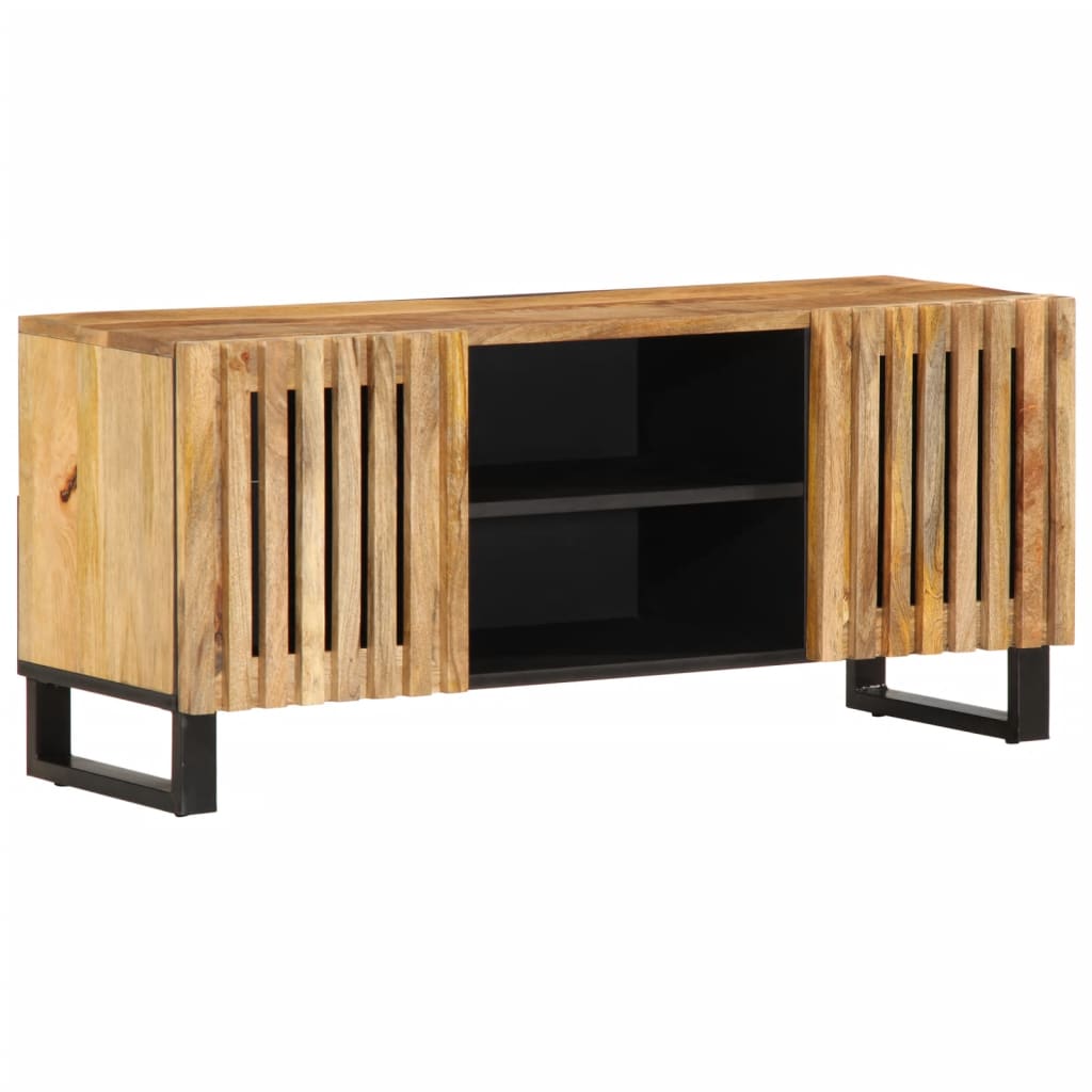 Tv Cabinet 105X34X46 Cm Solid Wood Mango