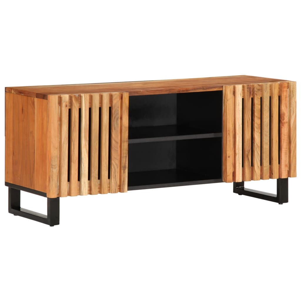 Tv Cabinet 105X34X46 Cm Solid Wood Mango