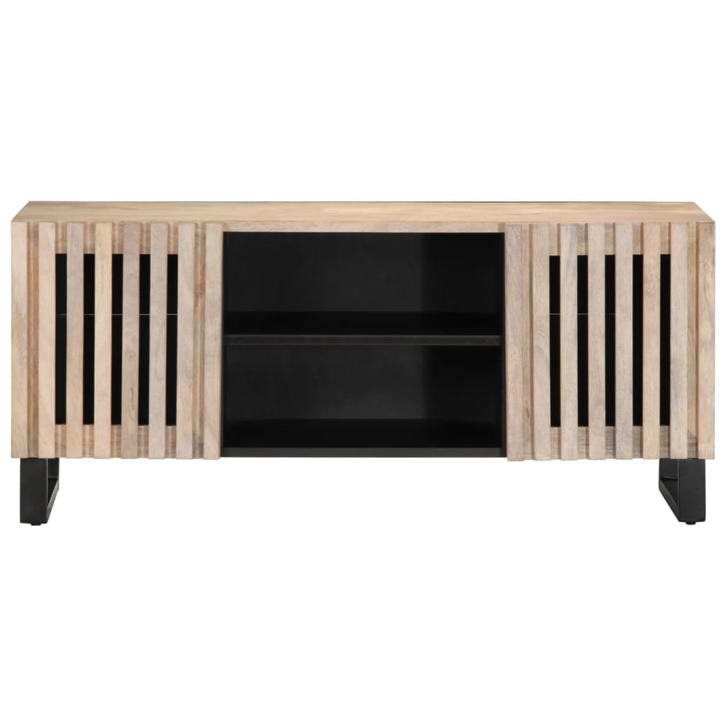 Tv Cabinet 105X34X46 Cm Solid Wood Mango