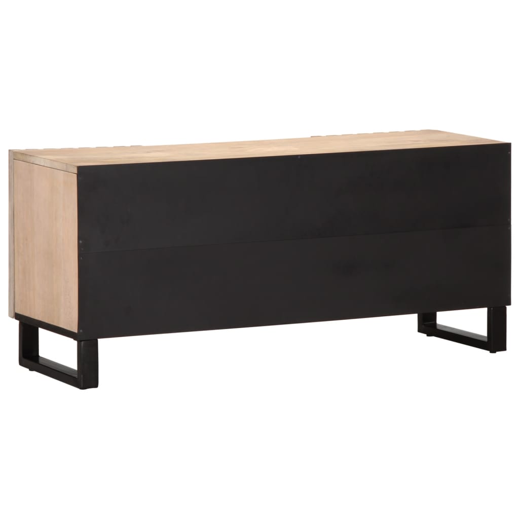 Tv Cabinet 105X34X46 Cm Solid Wood Mango