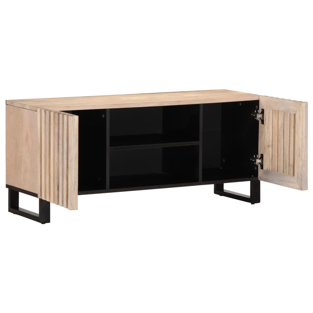 Tv Cabinet 105X34X46 Cm Solid Wood Mango