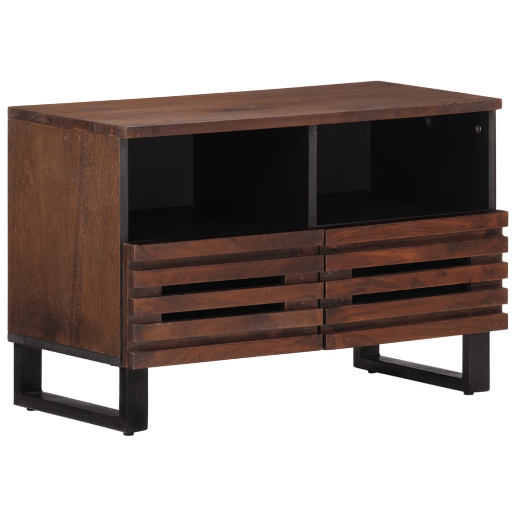 Tv Cabinet 70X34X46 Cm Solid Wood Acacia