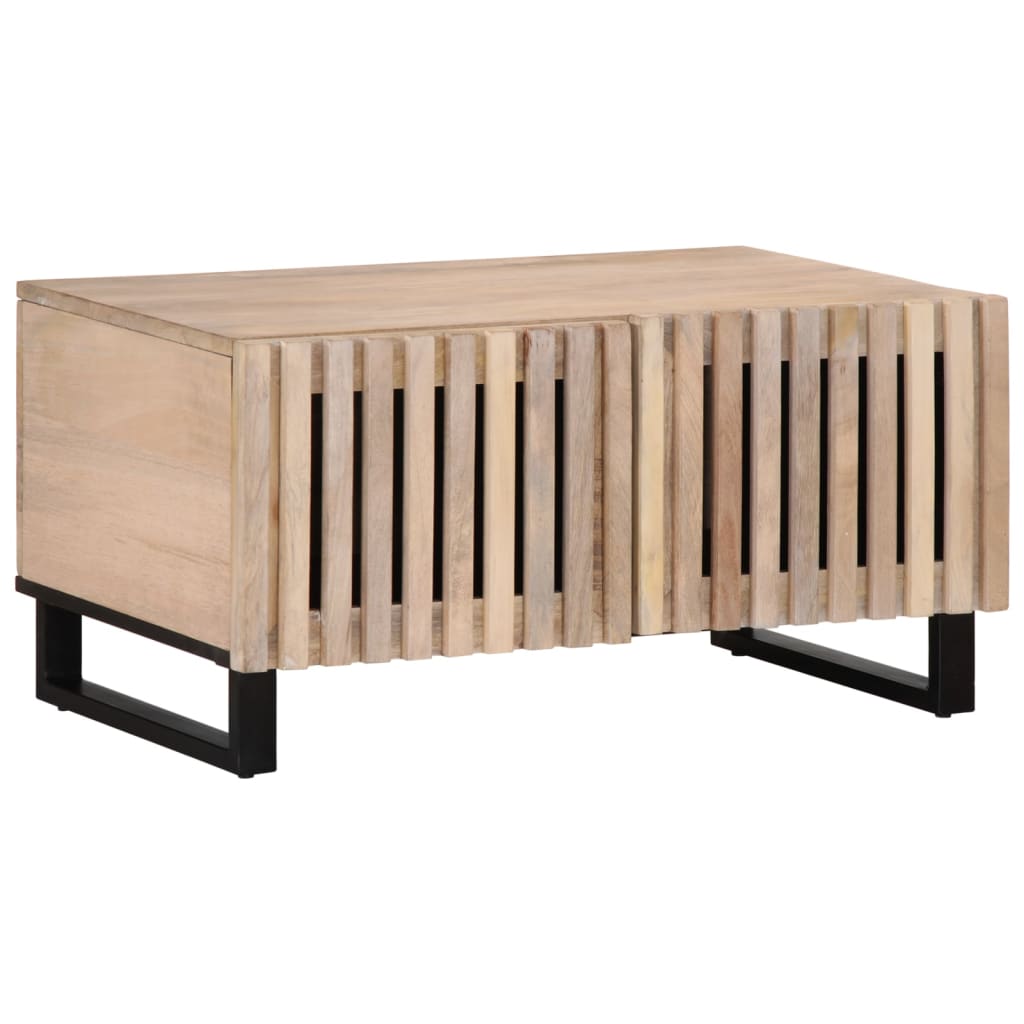 Coffee Table 80X51X40 Cm Solid Wood Mango