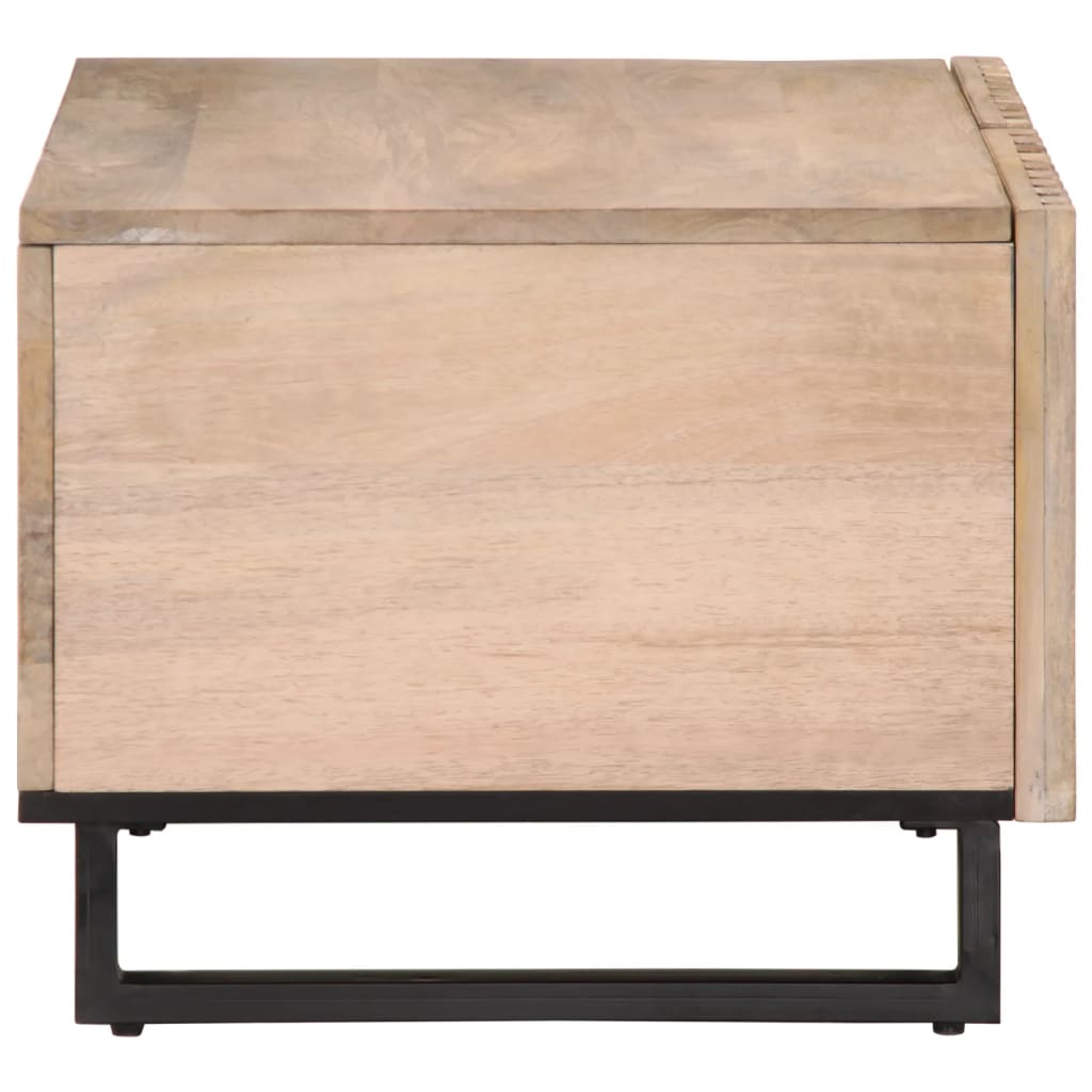 Coffee Table 80X51X40 Cm Solid Wood Mango