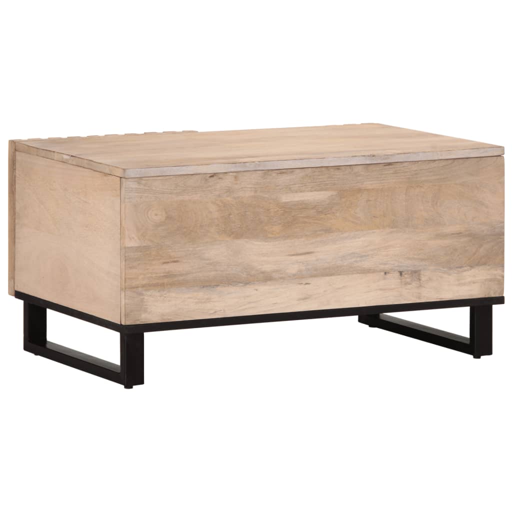 Coffee Table 80X51X40 Cm Solid Wood Mango