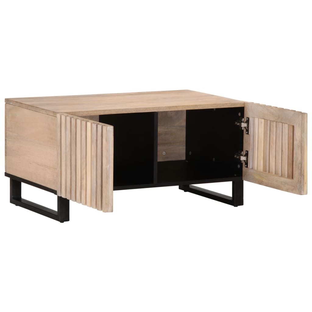 Coffee Table 80X51X40 Cm Solid Wood Mango