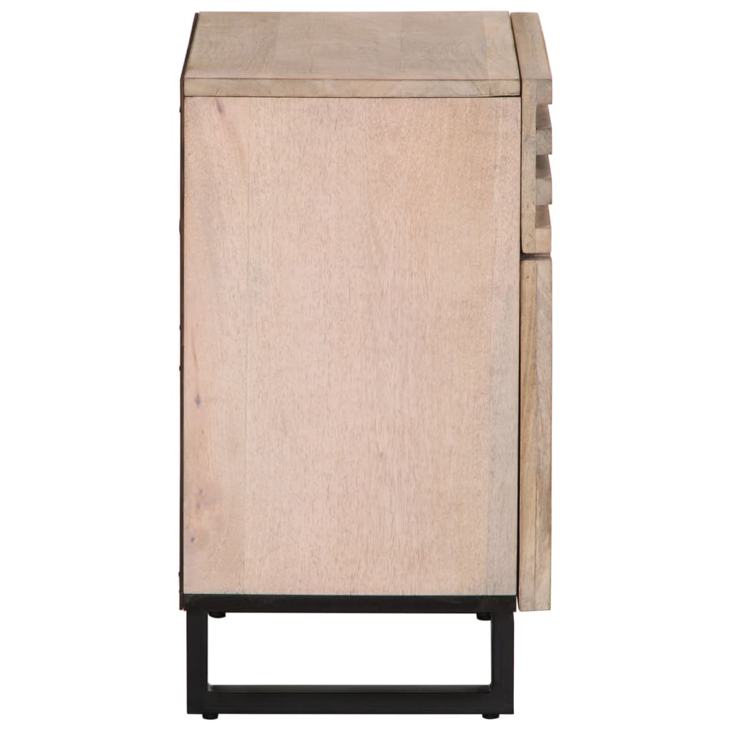 Bedside Cabinet 50X34X60 Cm Solid Wood Mango