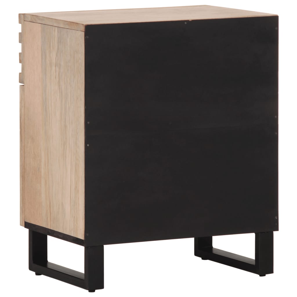 Bedside Cabinet 50X34X60 Cm Solid Wood Mango