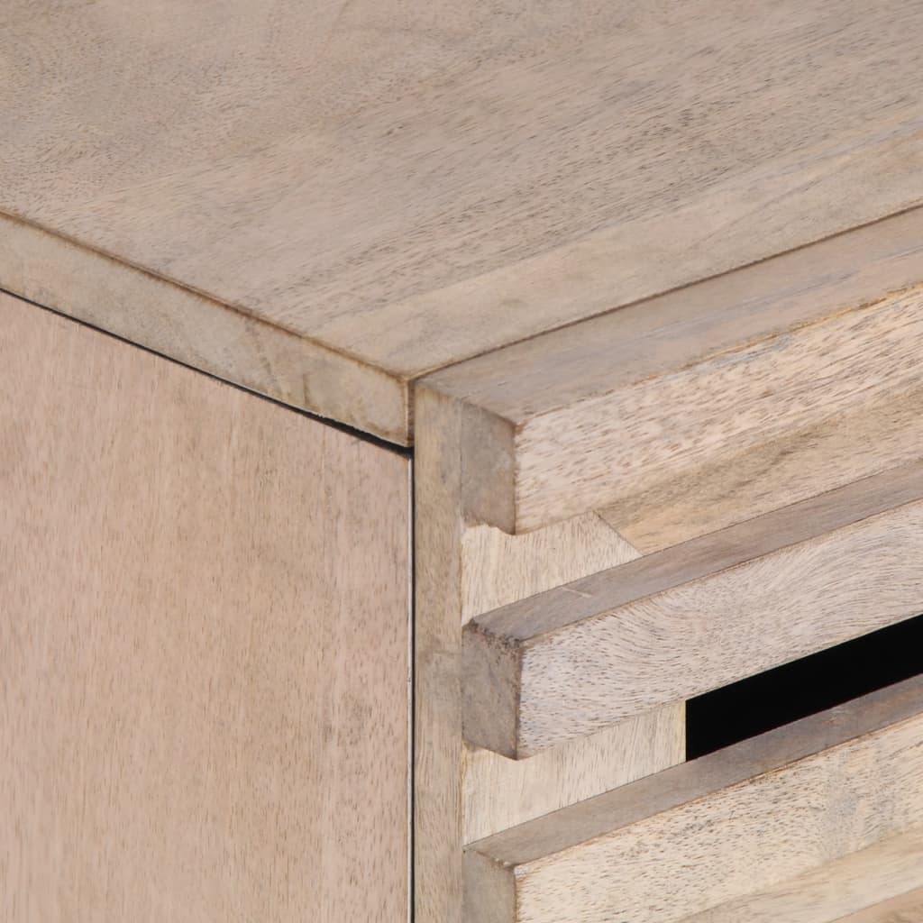 Bedside Cabinet 50X34X60 Cm Solid Wood Mango