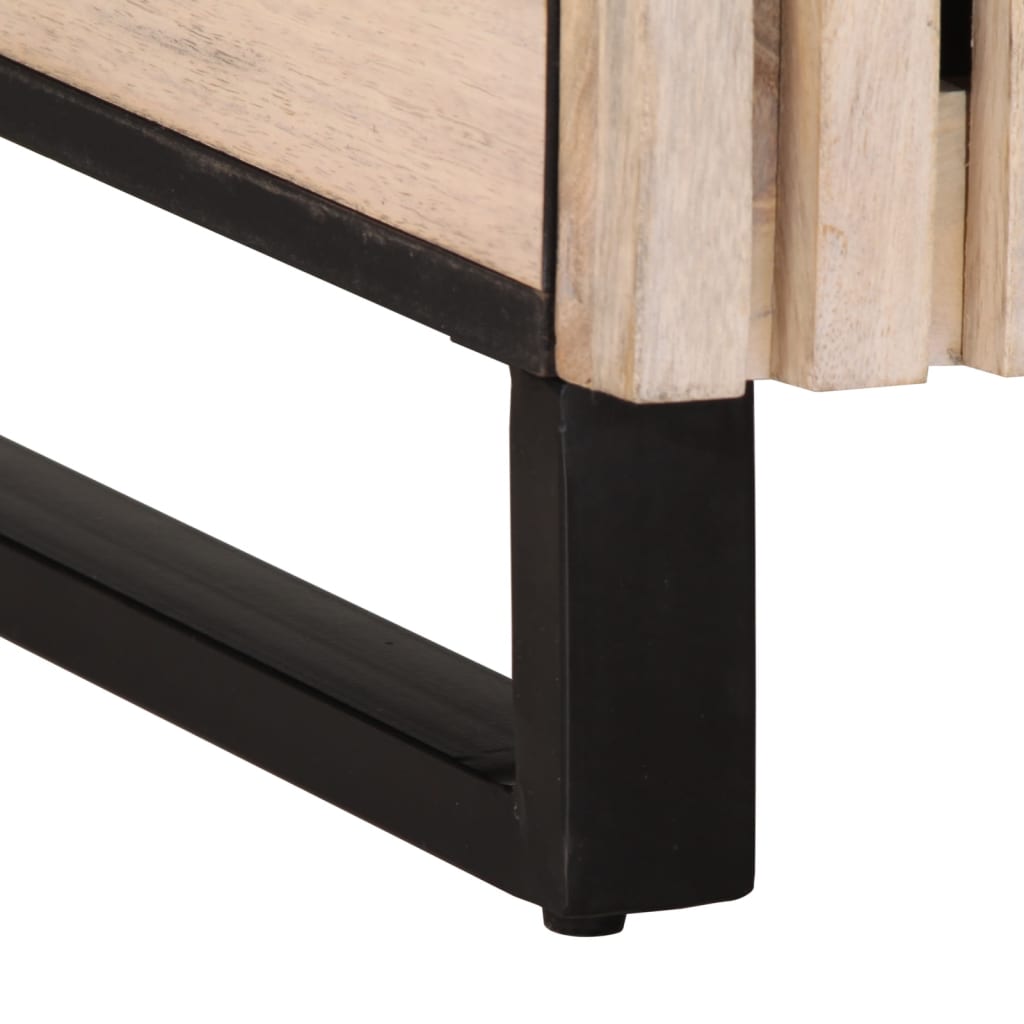 Bedside Cabinet 50X34X60 Cm Solid Wood Mango