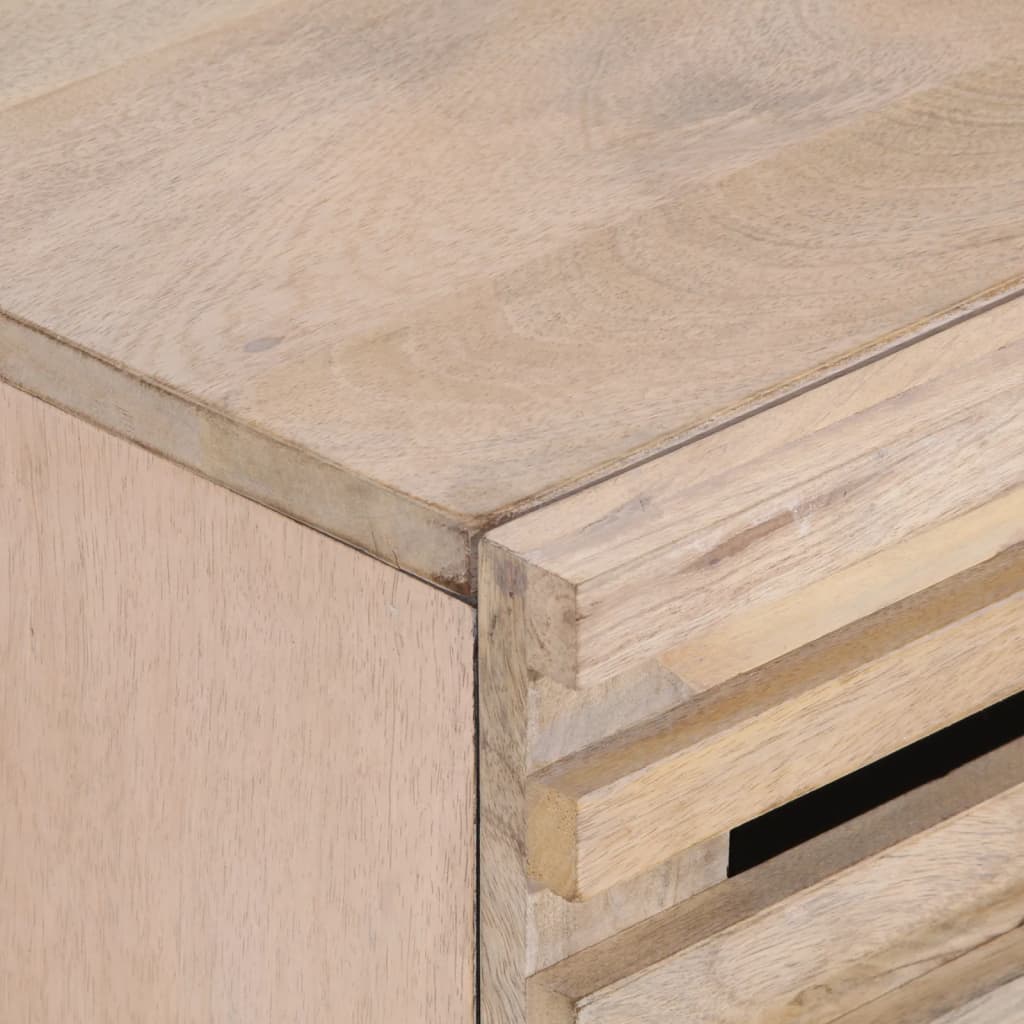 Bedside Cabinet 50X34X62 Cm Solid Wood Mango