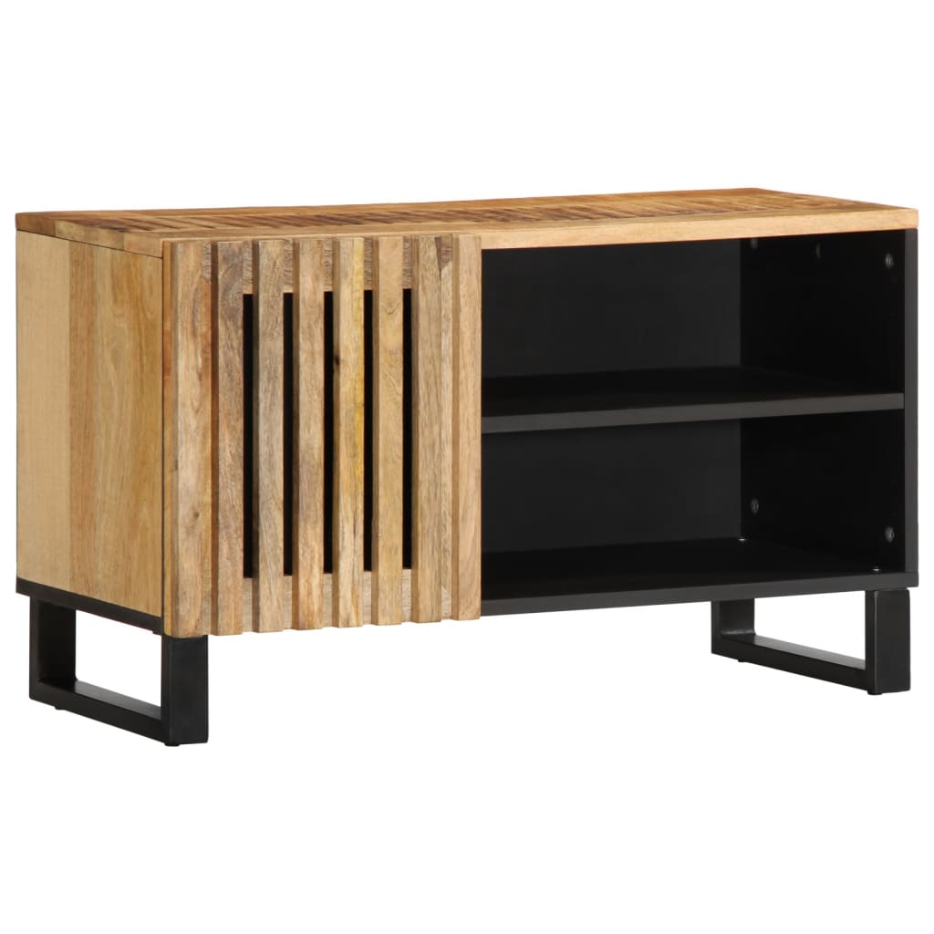 Tv Cabinet 80X34X46 Cm Solid Wood Acacia