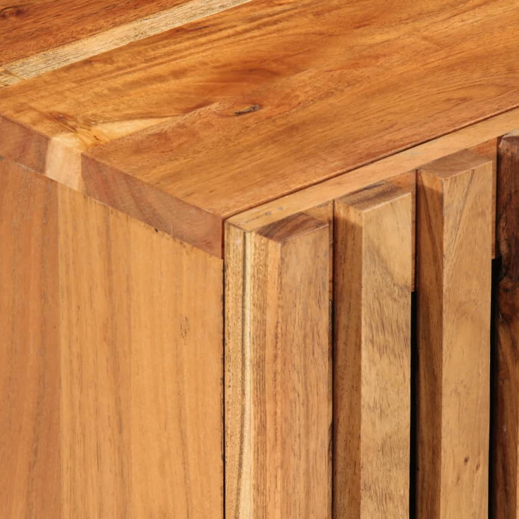 Tv Cabinet 80X34X46 Cm Solid Wood Acacia