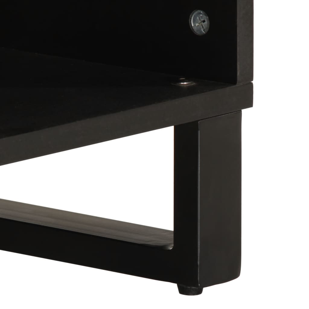 Tv Cabinet 100X34X46 Cm Solid Wood Acacia