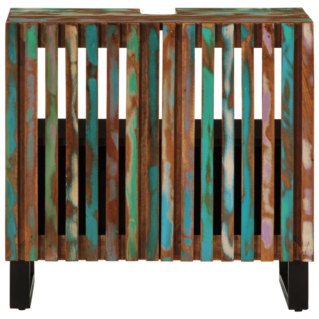 Bathroom Sink Cabinet 62X34X58 Cm Solid Wood Acacia