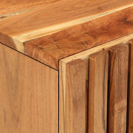 Bathroom Wall Cabinet 38X34X48 Cm Solid Wood Acacia