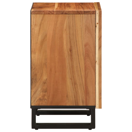 Bathroom Cabinet 38X34X58 Cm Solid Wood Acacia