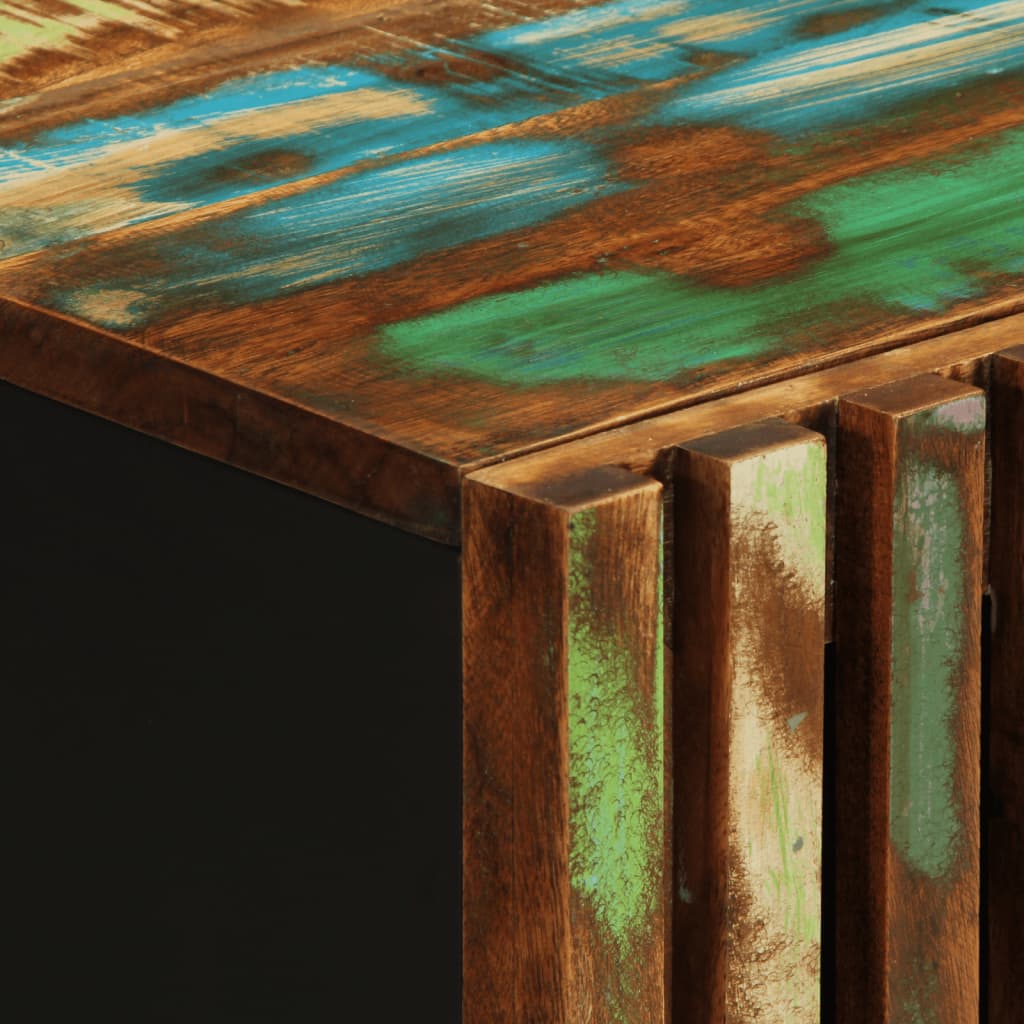 Sideboard 90X34X75 Cm Solid Wood Acacia