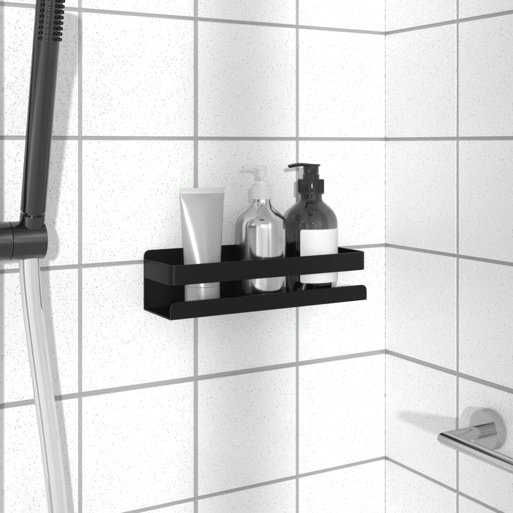 Shower Shelf Matt Black Brushed 304 Stainless Steel
