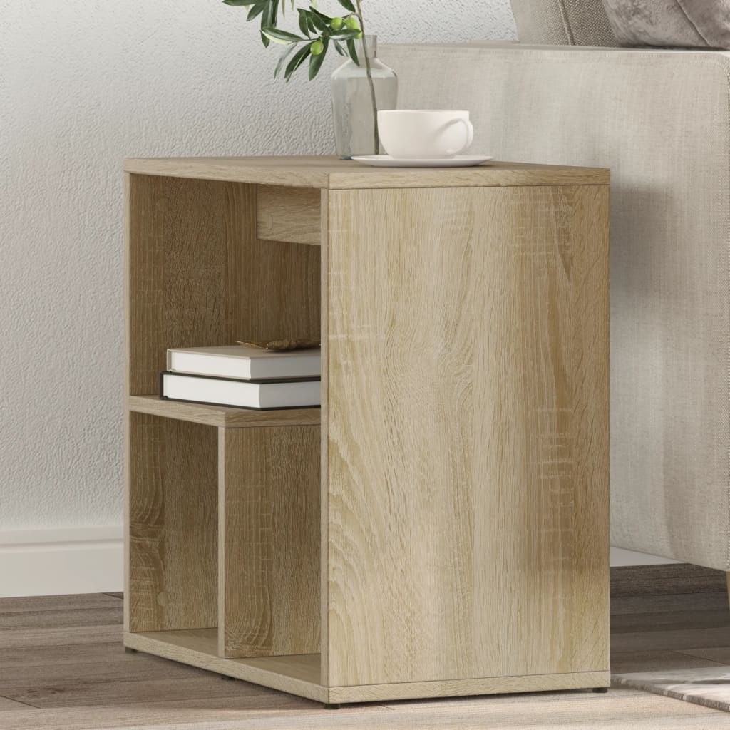 Side Tables 2 Pcs 50X30X50 Cm Engineered Wood