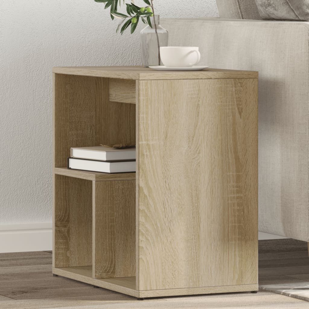 Side Tables 2 Pcs 50X30X50 Cm Engineered Wood