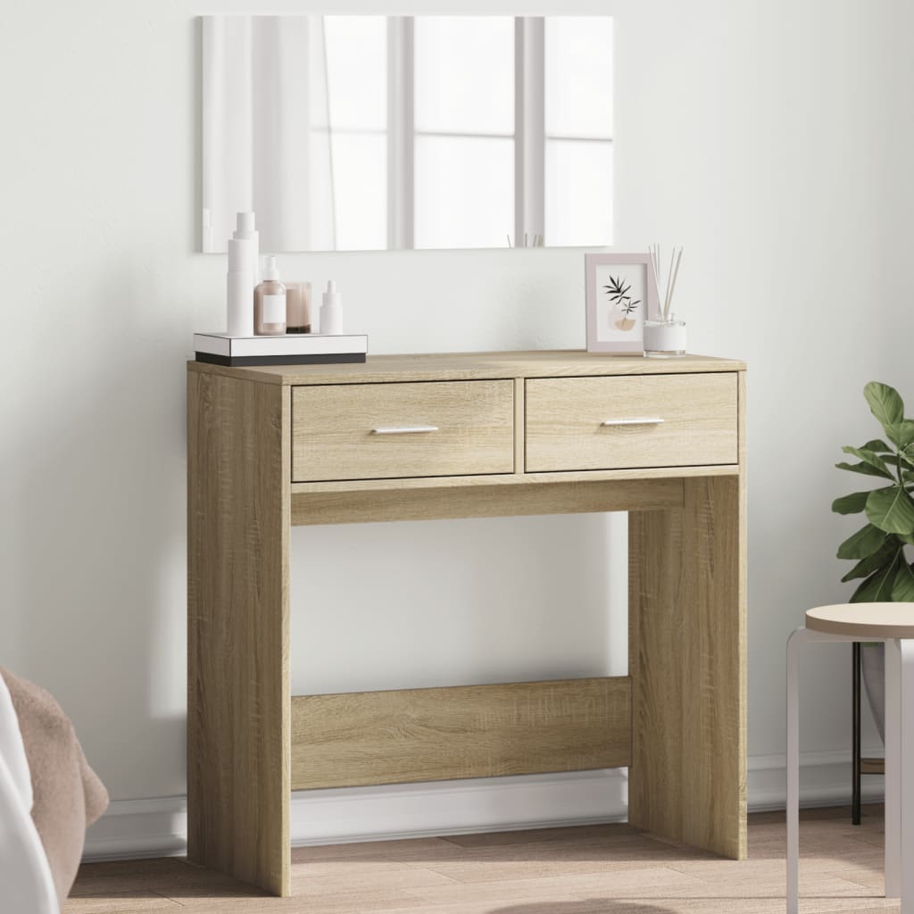 Dressing Table With Mirror 80X39X80 Cm