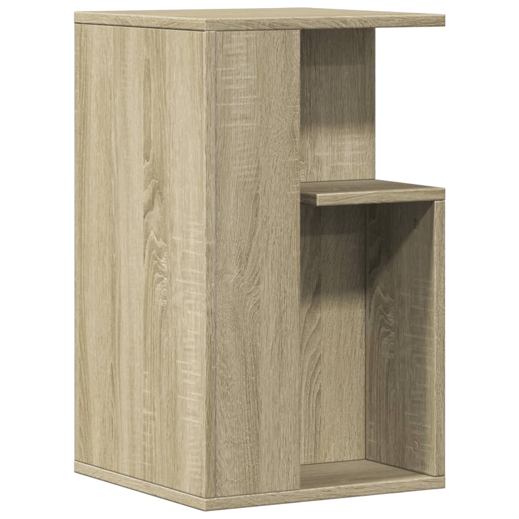 Side Table 35X35X60 Cm Engineered Wood