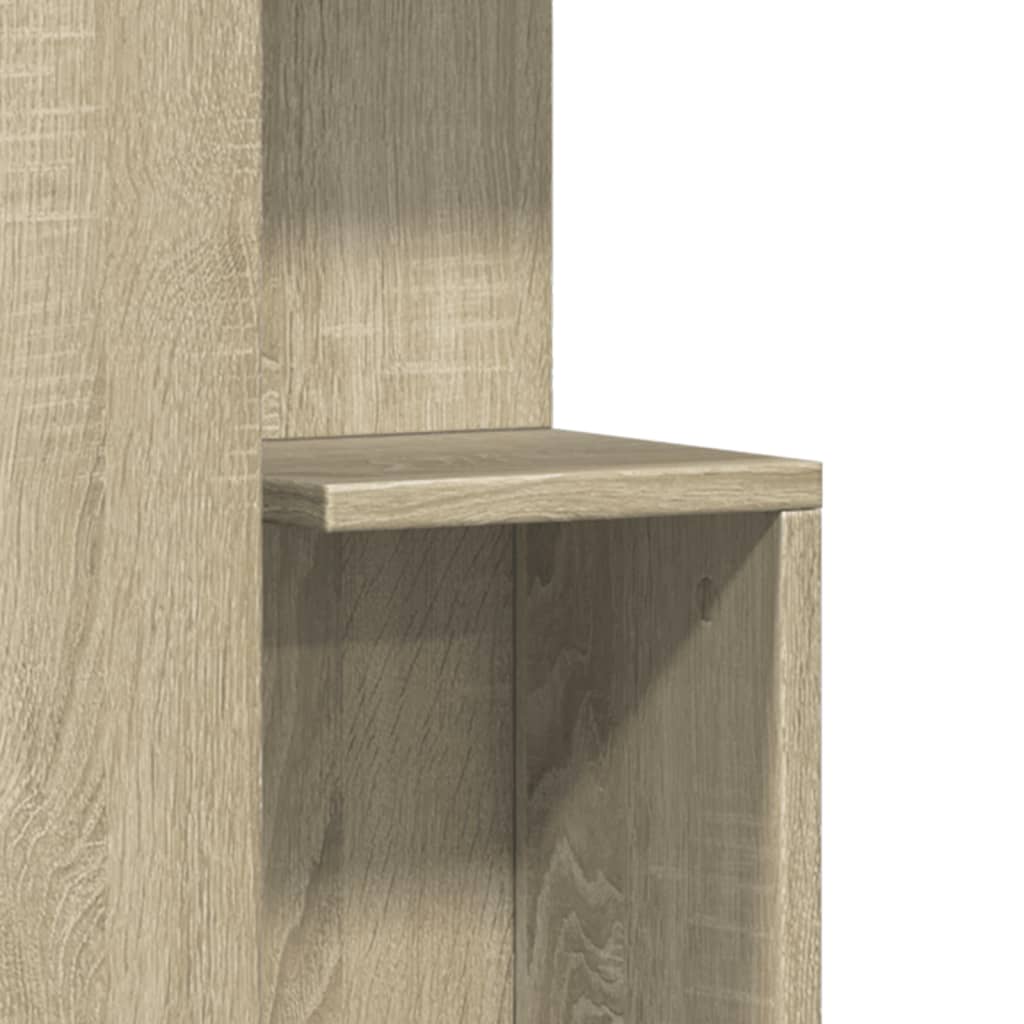 Side Table 35X35X60 Cm Engineered Wood