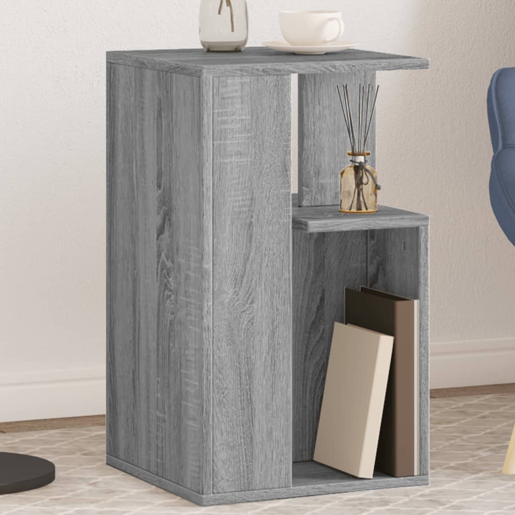 Side Table 35X35X60 Cm Engineered Wood