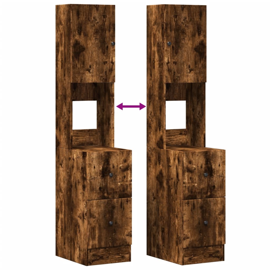 Kitchen Cabinet 35X50X180 Cm Engineered Wood