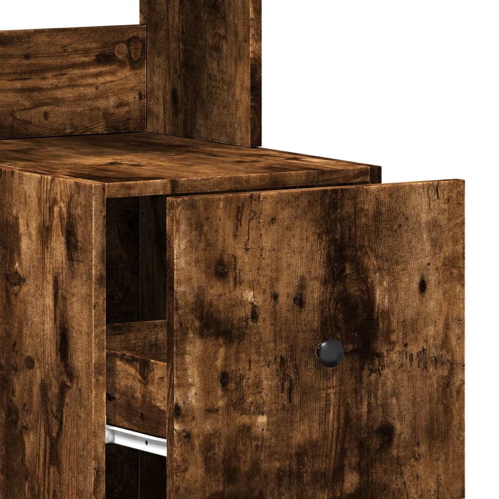 Kitchen Cabinet 35X50X180 Cm Engineered Wood