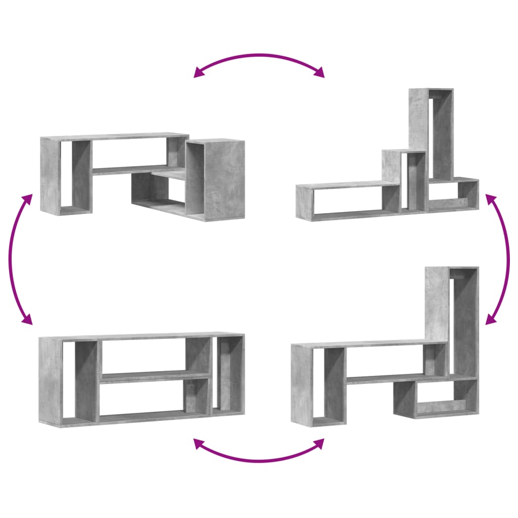 Tv Cabinets 2 Pcs 100X30X50 Cm Engineered Wood