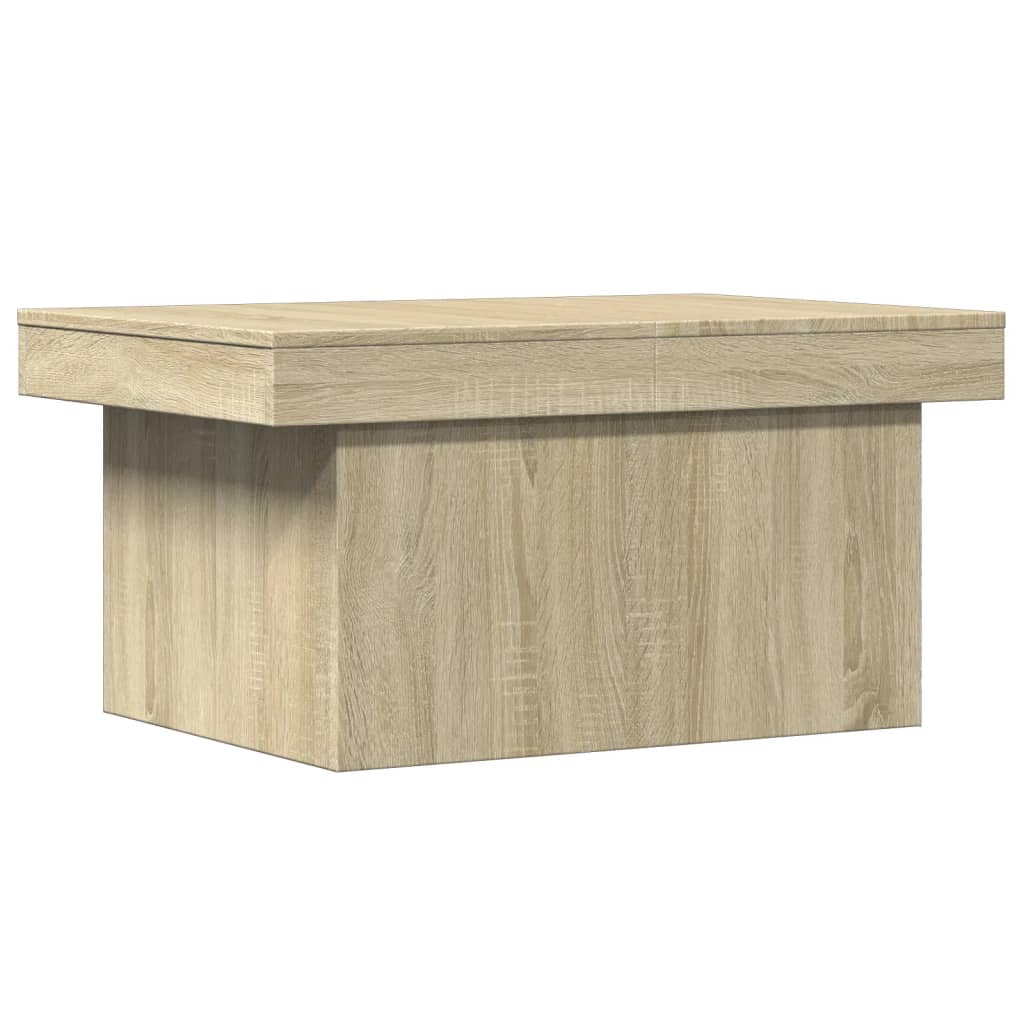 Coffee Table 80X55X40 Cm Engineered Wood