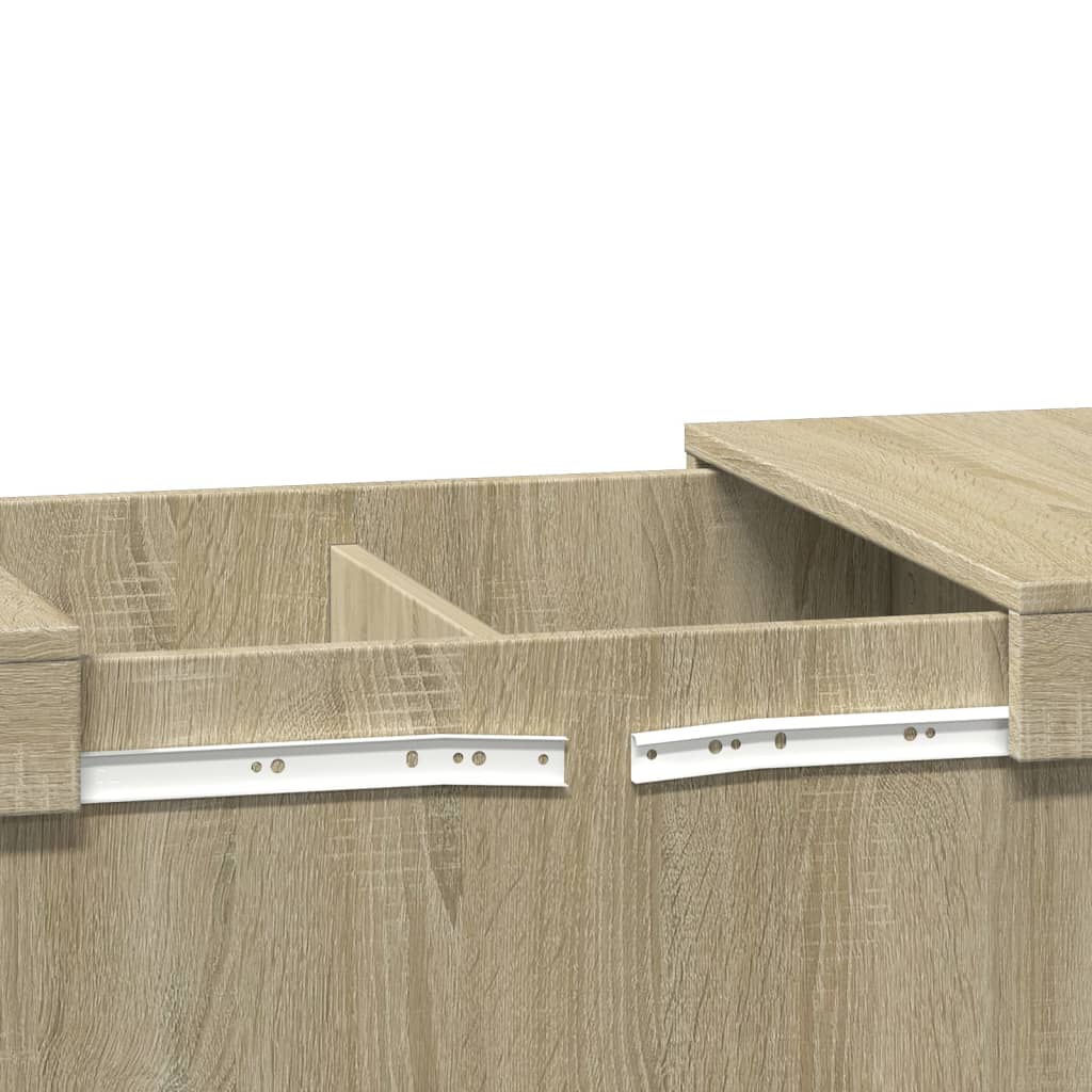 Coffee Table 80X55X40 Cm Engineered Wood