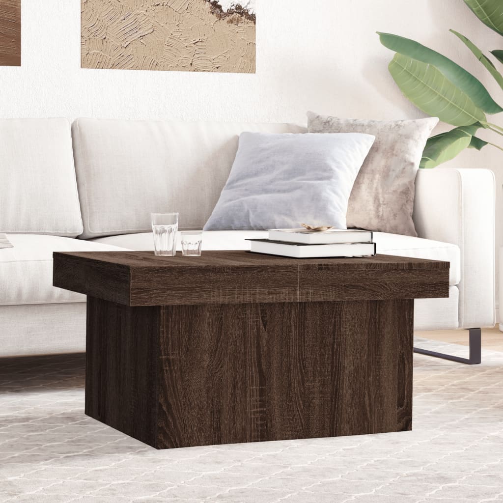 Coffee Table 80X55X40 Cm Engineered Wood