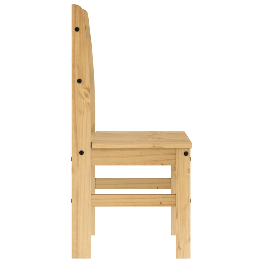 Dining Chairs 2 Pcs 40X46X99 Cm Solid Wood Pine