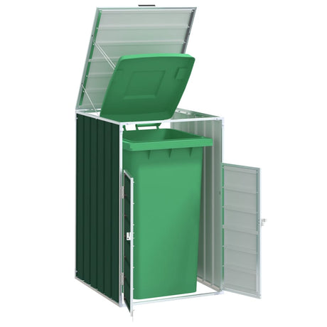 Wheelie Bin Storage For Triple Bins 216X81X115 Cm Steel