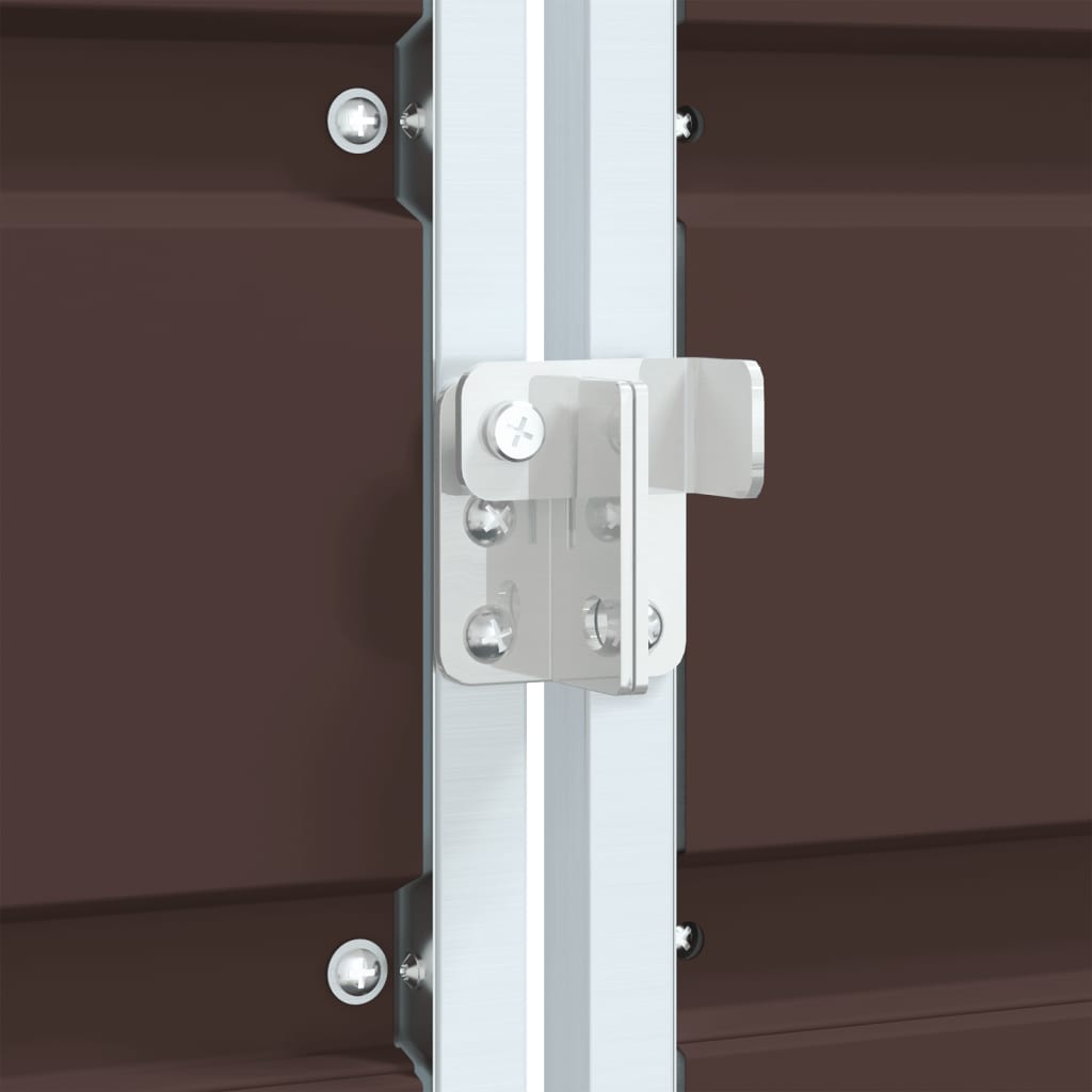 Wheelie Bin Storage For Triple Bins 216X81X115 Cm Steel