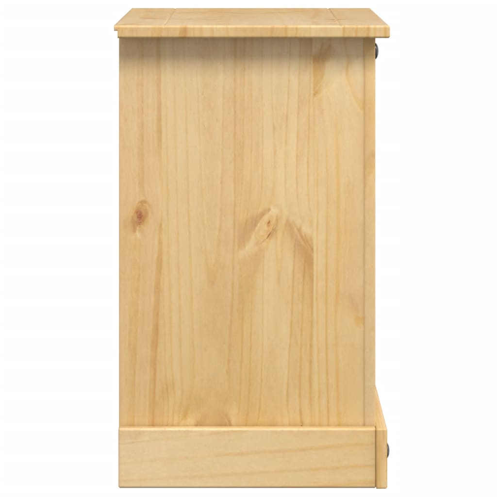 Bedside Cabinet Corona 53X39X66 Cm Solid Wood Pine
