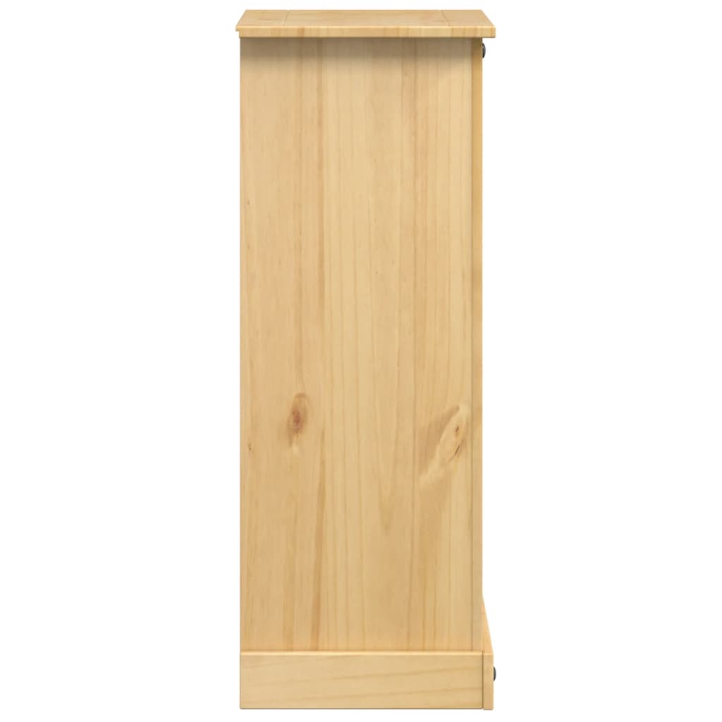 Bedside Cabinet Corona 53X39X103 Cm Solid Wood Pine