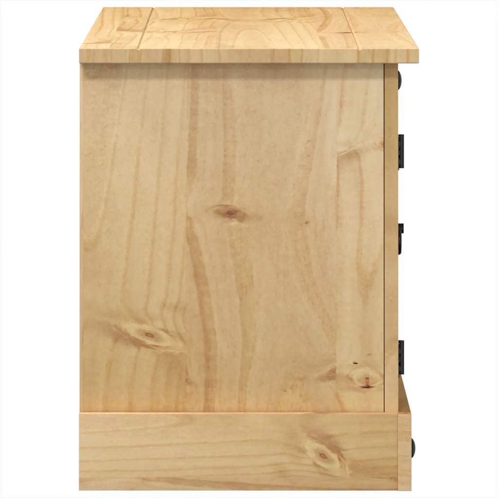 Tv Cabinet Corona 100X40X52 Cm Solid Wood Pine