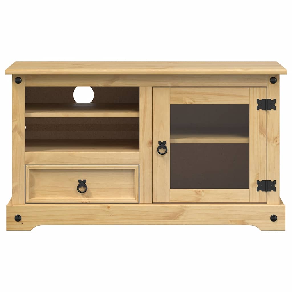 Tv Cabinet Corona 100X45X58 Cm Solid Wood Pine