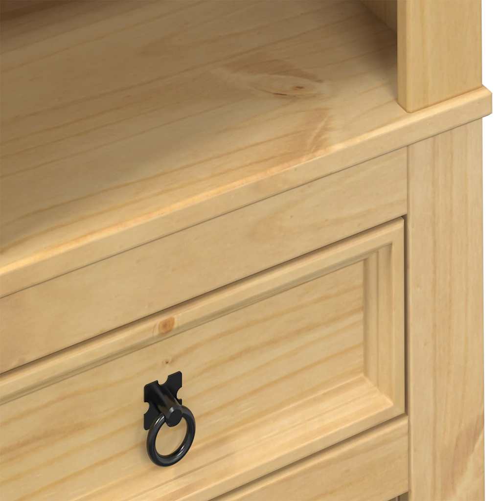 Wine Rack Corona 56X35X134.5 Cm Solid Wood Pine