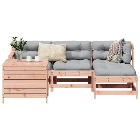5 Piece Garden Sofa Set Impregnated Wood Pine