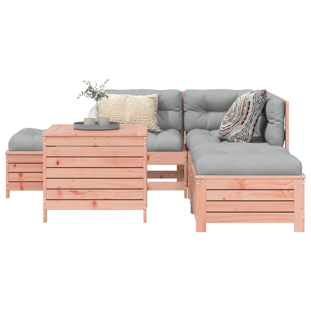 6 Piece Garden Sofa Set Impregnated Wood Pine