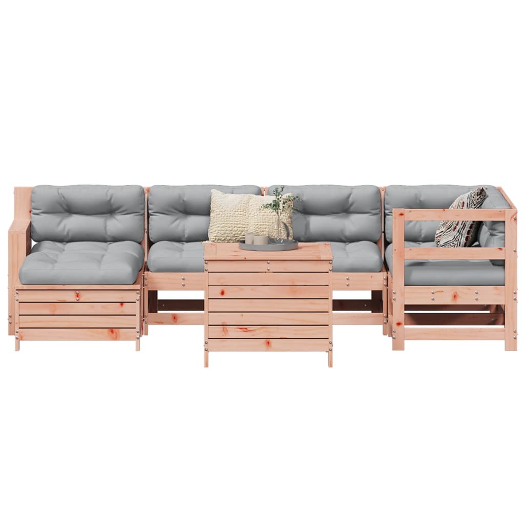 7 Piece Garden Sofa Set Impregnated Wood Pine