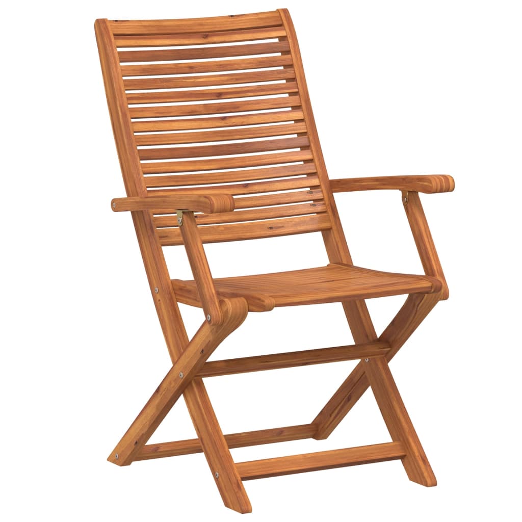Folding Garden Chairs 4 Pcs 57X66X95 Cm Solid Wood Acacia